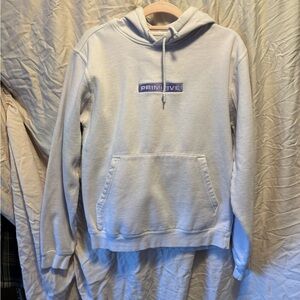 Primitive Light Purple Hoodie with Dark Purple Logo